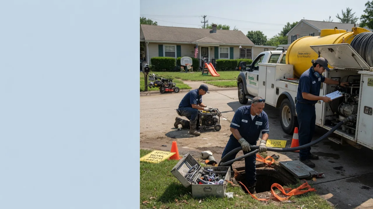 Septic Tank Pumping in Riverdale, MI near me